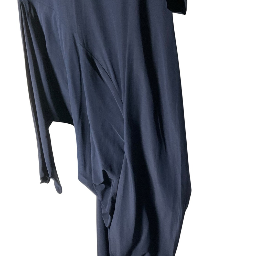 Proenza Schouler Sidney Dress Silk Blend Maxi Blue Size 2 $1390 *READ FLAW* - Picture 5 of 14